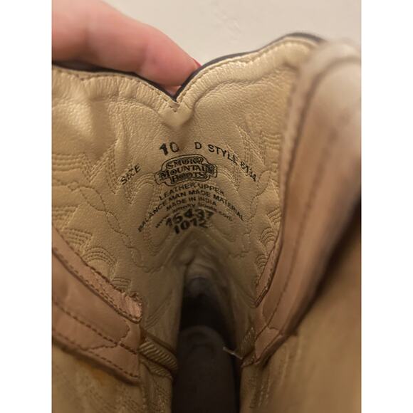 Smoky Mountain Women’s Western Boots – Size 10R – NWT – Classic Tan Leather - Picture 3 of 5